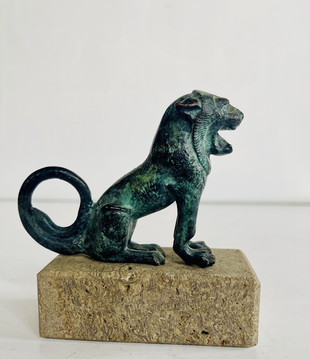 Chien Fu en bronze -photo-2